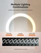 Набор блогера TaoTronics 12" Selfie Ring Light,10 Adjustable Brightness, 61“ Extendable Tripod Stand (TT-CL027) - изображение 3