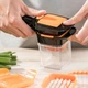 Универсальная овощерезка измельчитель Nicer Dicer Quick 5 в 1 мультислайсер (D-2019091054) - изображение 4