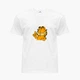 Детская футболка Гарфилд (Garfield) (9224-1945) 122-128 см Хлопок Белый - изображение 1