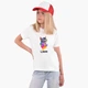 Детская футболка Лайк Кот (Likee Cat) (9224-1040) 158-164 см Хлопок Белый - изображение 2