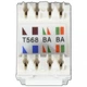 Модуль Panduit RJ45, Keystone, UTP, cat.6, NetKey, NK688MAW - изображение 2