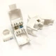 Модуль RJ45 L&W ELECTRONICAL Keystone, UTP, cat.6a, Slim, безинструментальный, LW-KJ6A-04-C6A - изображение 5