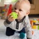 Прорезыватель-погремушка Fat Brain Toys Sensory Rollers Сенсорные шары 3 шт. (F161ML) - изображение 7