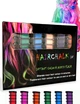 Набір крейди для волосся 6 шт Hair chalk Різнокольорові барвники гребінець для дітей та дорослих - зображення 1
