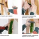 Набір крейди для волосся 6 шт Hair chalk Різнокольорові барвники гребінець для дітей та дорослих - зображення 9