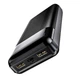 Внешний портативный аккумулятор HOCO Easy travel power bank J72A 20000mAh |2USB/1Type-C, 2A| Black (J72A) - изображение 1