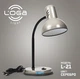 Настольная лампа LOGA Light L-21 Серебро - изображение 1