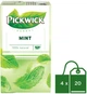 Упаковка чая травяного Pickwick Mint Мята 4 шт х 20 пакетиков (8711000564257) - изображение 2