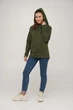 Женское худи XL хаки 514-4 - изображение 2