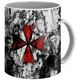 Кружка GeekLand белая Resident Evil Обитель зла логотип корпорации RE.02.009 - изображение 1