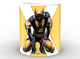 Чашка с принтом Росомаха Wolverine Люди Икс WR.02.009 Кружка керамическая 0,33 - изображение 2