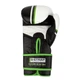 Боксерские перчатки PowerSystem PS 5006 Contender Black/Green Line 16 унций - изображение 9