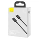 USB кабель для iPhone Type C на Lightning BASEUS Superior Series Fast Charging Data Cable (2m, 20W, PD 2.0, 480 Mbps). Black - зображення 10