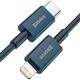 USB кабель для iPhone Type C на Lightning BASEUS Superior Series Fast Charging Data Cable (1m, 20W, PD 2.0, 480 Mbps). Blue - зображення 2