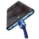 USB кабель Type-C на Type-C для iPad/Android/ПК/MacBook Baseus Crystal Shine Series (100W, 2m). Blue - изображение 5