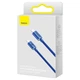 USB кабель Type-C на Type-C для iPad/Android/ПК/MacBook Baseus Crystal Shine Series (100W, 2m). Blue - изображение 10