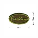 Нашивки для ремонту одягу Embroidery Fashion 36x19 мм 11 шт (68820) - зображення 4