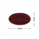 Нашивки для ремонту одягу Embroidery Fashion 36x19 мм 11 шт (68820) - зображення 7