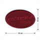 Нашивки для ремонту одягу Embroidery Extrim Sport 65x40 мм 15 шт (68793) - зображення 5
