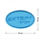 Нашивки для ремонту одягу Embroidery Extrim Sport 65x40 мм 15 шт (68793) - зображення 6