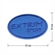 Нашивки для ремонту одягу Embroidery Extrim Sport 65x40 мм 15 шт (68793) - зображення 11