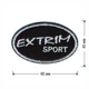 Нашивки для ремонту одягу Embroidery Extrim Sport 65x40 мм 15 шт (68793) - зображення 13