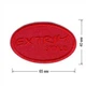 Нашивки для ремонта одежды Embroidery Extrim Style 65x40 мм 10 шт (68801) - изображение 7