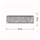 Нашивки для ремонту одягу Embroidery SPORT 50x13 кольорові 12 шт (68822) - зображення 4