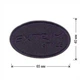 Нашивки для ремонта одежды Embroidery Extrim Style 65x40 мм 10 шт (68801) - изображение 11
