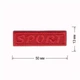 Нашивки для ремонту одягу Embroidery SPORT 50x13 кольорові 12 шт (68822) - зображення 12