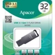 Флеш-накопитель USB3.2 32GB Apacer AH360 Metal Black (AP32GAH360A-1) - изображение 4