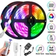Світлодіодна стрічка RGB з пультом та блоком живлення SMD 3528 LED 5 метрів - зображення 4