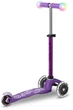 Самокат Micro серии Mini Deluxe Magic MMD129 3-х колесный до 50 кг с подсветкой Фиолетовый (7630053542108) - изображение 3