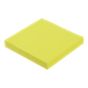 Блок бумаги для записей с клейким слоем Buromax Neon 75x75мм 100 листов желтый (BM.2382-08) - изображение 2
