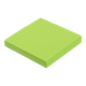 Блок паперу для нотаток із клейким шаром Buromax Neon 75x75мм 100 аркушів салатовий (BM.2382-15) - зображення 2