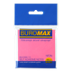 Блок бумаги для записей с клейким слоем Buromax Neon 75x75мм 100 листов розовый (BM.2382-10) - изображение 1