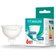 Лампочка TITANUM MR16 6W GU5.3 3000K (TLMR1606533) - зображення 1