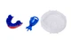 Капа Opro Silver Red/Blue (art.002189005) - изображение 4