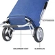 Сумка-тележка ShoppingCruiser Foldable 40 л Blue (928362) - изображение 8