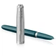 Ручка перьевая Parker PARKER 51 Teal Blue CT FP F (55 311) - изображение 2