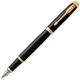 Ручка пір'яна Parker IM 17 Black GT FP F (22 011) - зображення 2