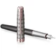 Ручка пір'яна Parker SONNET 17 Metal Grey Lacquer PGT FP18 F (68 211) - зображення 3