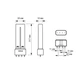 Лампа для ультрафиолетового стерилизатора воды Osram HNS L 24W 2G11 (4008321220561) - изображение 3