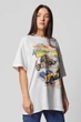 Футболка Wrangler OVERSIZED TEE Oversized Fit (W7R3GFW02) Белый M-00 - изображение 2