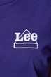 Футболка Lee Mini Logo Tee Relaxed Fit (L44KEPLH) Голубой L-00 - изображение 4