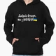 Худи мужской патриотический Добрый вечер, мы с Украины! (9225-3736) Черный XL - изображение 1