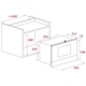 Микроволновая печь встраиваемая Teka - MS 622 BIS L IX (40584100) - изображение 2