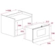 Микроволновая печь встраиваемая Teka - ML 8220 BIS ST (112030002) - изображение 2