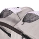 Коляска прогулочная для двойни Lorelli DUO Grey Dots (24574) Серый - изображение 2