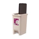 Відро для сміття MBM HOME з кришкою і педаллю BIN-01 20L BEIGE бежеве - зображення 9